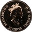 Canada 25 Cents Pride 2000 KM# 384.1 ELIZABETH II D∙G∙REGINA 25 CENTS coin obverse
