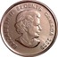 Canada 25 Cents Women's Ice Hockey 2009 KM# 1064 ELIZABETH II 25 CENTS CANADA 2009 coin obverse