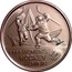 Canada 25 Cents Women's Ice Hockey 2009 KM# 1064 2002 WOMEN'S HOCKEY FÉMININ coin reverse