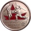 Canada 25 Cents Women's Ice Hockey 2009 KM# 1064a 2002 WOMEN'S HOCKEY FÉMININ coin reverse