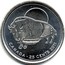 Canada 25 Cents Wood Bison 2011 KM# 1168 CANADA ∙ 25 CENTS 2011 coin reverse
