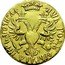 Russia 3 Ducats Pyotr I Trade Coinage 1702 KM# A35 ЛѪКГОДꙊОЕБРАЛѦ ПЕРЬАТОЧИГЛА coin reverse
