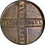 Russia 5 Kopeks Ekaterina I (КД) 1727 КД KM# 179 ПѦТЬКОПѢЕКЪ 1727 ГОДА coin reverse