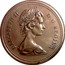 Canada Dollar (Det Jewel) KM# 117 ELIZABETH II D ∙ G ∙ REGINA coin obverse