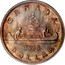 Canada Dollar George V 1936 KM# 31 CANADA 1936 DOLLAR coin reverse