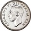 Canada Dollar Voyageur 1948 KM# 46 GEORGIVS VI DEI GRATIA REX coin obverse