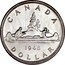 Canada Dollar Voyageur 1948 KM# 46 CANADA DATE DOLLAR coin reverse
