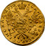 Russia Ducat Anna Trade Coinage 1730 KM# 193 ІСАМОДЕРЖ∙ВСЕРОСІИСКАЯ 1730 coin reverse