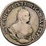 Russia Grivennik Elizaveta 1744 C# 16 Б∙М∙ЕЛИСАВЕТЪ∙І∙ІМП∙І∙САМОД:ВСЕРОС: coin obverse