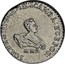Russia Grivennik Ivan VI 1741 ММД KM# 205 ІОАННЪ III ∙ БМ ∙ ІМП: І САМОД : ВСЕРОС: ММД coin obverse