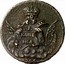 Russia Kopek 1757 C# 3.6 Empire Standard Coinage 1 КОПЕІКА 1755 coin obverse