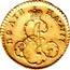 Russia Poltina Ekaterina II 1777 C# 75 ПОЛТИ НА∙ YEAR ЕА coin reverse