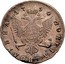 Russia Poltina Elizaveta 1750 C# 18.3 1750 МОНЕТА ∙ ПОЛТИНА ∙ coin reverse