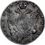 Russia Poltina Pyotr III 1762 СПБ НК C# 46.2 1762 МОНЕТА ∙ ПОЛТИНА ∙ Н К coin reverse