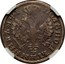 Russia Polupoltinnik Pyotr I (1704) KM# 112.1 ПОЛꙊПОЛЪТИННИКЪ ҂АѰЕ coin reverse
