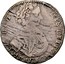 Russia Polupoltinnik Pyotr I (1707) KM# 128 ЦРЬ:ПЕТР.АЛЕѮІЕВИЧЪ: В:Р:П: coin obverse