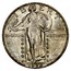 USA Quarter Standing Liberty 1926 D KM# 145 LIBERTY IN GOD WE TRUST coin obverse