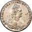 Russia Rouble Ekaterina II (СПБ) 1780 СПБ ИЗ C# 67b Б∙М∙ЕКАТЕРИНА∙II∙ІМП∙ИСАМОД∙ВСЕРОСС СПБ coin obverse