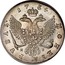 Russia Rouble Elizaveta (ММД) 1754 ММД МБ C# 19.2 17 54 МОНЕТА∙ РꙊБЛЬ∙ М Б coin reverse