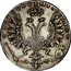 Russia Rouble Pyotr I (Moscow Ruble) (1707) H KM# 130.1 - МОСКОВСКИІ - РꙊБЛЬ - 17 07 coin reverse