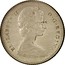 Canada 10 Cents Bluenose sailing 1968 KM# 72a ELIZABETH II D ∙ G ∙ REGINA coin obverse