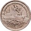 Russia 10 Roubles 300 Years To The Russian Fleet 1996 ЛМД Y# 506 300-ЛЕТИЕ РОССИЙСКОГО ФЛОТА 1996 ЛМД ГРУЗОВОЕ СУДНО coin reverse