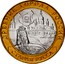 Russia 10 Roubles Ancient towns - Staraya Russa 2002 СПМД Y# 741 ДРЕВНИЕ ГОРОДА РОССИИ СТАРАЯ РУССА coin reverse