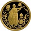 Russia 10 Roubles Russian Ballet Raymonda 1999 М Proof Y# 695 РАЙМОНДА coin reverse