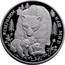 Russia 100 Roubles Brown Bear Braunbär 1995 Proof Y# 376 СОХРАНИМ НАШ МИР coin reverse