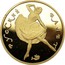 Russia 100 Roubles Russian Ballet proof 1991 ЛМД Proof Y# 288a РУССКИЙ БАЛЕТ coin reverse