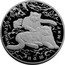 Russia 100 Roubles Wildlife - Snow Leopard 2000 ЛМД Proof Y# 724 СОХРАНИМ НАШ МИР coin reverse