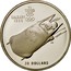 Canada 20 Dollars Bobsled 1987 Proof KM# 160 CALGARY 1988 20 DOLLARS coin reverse