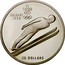 Canada 20 Dollars Ski Jump 1987 Proof KM# 159 CALGARY 1988 20 DOLLARS coin reverse