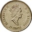 Canada 25 Cents Achievement 2000 KM# 381 25 CENTS ELIZABETH II D ∙ G ∙ REGINA coin obverse