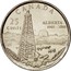 Canada 25 Cents Alberta 2005 P KM# 530 CANADA 25 ALBERTA CENTS 1905-2005 coin reverse