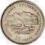 Canada 25 Cents British Columbia (1992) KM# 232 BRITISH COLUMBIA ∙ COLOMBIE-BRITANNIQUE 25 CENTS coin reverse