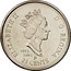 Canada 25 Cents Canada Day 2002 P KM# 451 ELIZABETH II D ∙ G ∙ REGINA 1952 2002 P 25 CENTS coin obverse