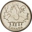Canada 25 Cents Canada Day 2002 P KM# 451 JC CANADA coin reverse