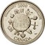 Canada 25 Cents Community - December 2000 KM# 376 CANADA COMMUNITY 2000 COMMUNAUTÉ MT coin reverse
