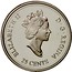 Canada 25 Cents Health 2000 Proof KM# 373a ELIZABETH II D ∙ G ∙ REGINA 25 CENTS coin obverse