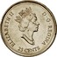 Canada 25 Cents June - Harmony 2000 KM# 377 ELIZABETH II D ∙ G ∙ REGINA 25 CENTS coin obverse