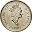 Canada 25 Cents October - Creativity 2000 KM# 379 ELIZABETH II D ∙ G ∙ REGINA 25 CENTS coin obverse
