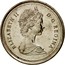 Canada 25 Cents Royal Canadian Mounted Police (1973) KM# 81.1 ELIZABETH II D G REGINA coin obverse