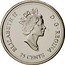 Canada 25 Cents September - Wisdom 2000 Proof KM# 378a ELIZABETH II D ∙ G ∙ REGINA 25 CENTS coin obverse