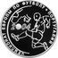 Russia 3 Roubles European Football Championship.Portugal 2004 СП Proof Y# 856 ЧЕМПИОНАТ ЕВРОПЫ ПО ФУТБОЛУ ∙ ПОРТУГАЛИЯ 2004 coin reverse