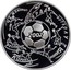 Russia 3 Roubles Football World's Cup 2002 2002 СП Proof Y# 787 ТРИ РУБЛЯ БАНК РОССИИ ∙ AG 900 ∙ 2002 Г. ∙ 31,1 СПМД ∙ coin obverse