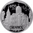 Russia 3 Roubles The 1150th Anniversary of Foundation of the City of Smolensk 2013 ММД Proof Y# 1446 1150 ЛЕТ СМОЛЕНСК coin reverse