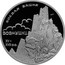 Russia 3 Roubles The Battle Tower "Vovnushki", Republic of Ingushetiya, Village Vovnushki 2010 Proof Y# 1220 ТРИ РУБЛЯ БАНК РОССИИ ∙ AG 925 ∙ 2010 Г. ∙ 31,1 СПМД ∙ coin obverse
