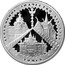 Russia 3 Roubles The Wooden Architecture (the XIXth - XXth centuries), the city of Tomsk 2004 ММД Proof Y# 852 ДЕРЕВЯННОЕ ЗОДЧЕСТВО XIX-XX ВВ. ТОМСК coin reverse