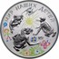 Russia 3 Roubles The World of Our Children 2011 Proof Y# 1315 МИР НАШИХ ДЕТЕЙ coin reverse